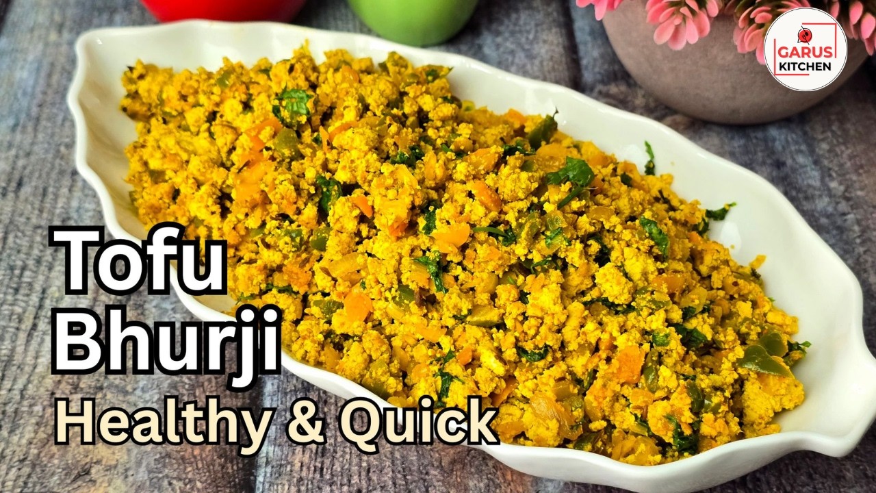 Quick and Healthy Soy Paneer Sabzi at Home | Tofu Bhurji Recipe