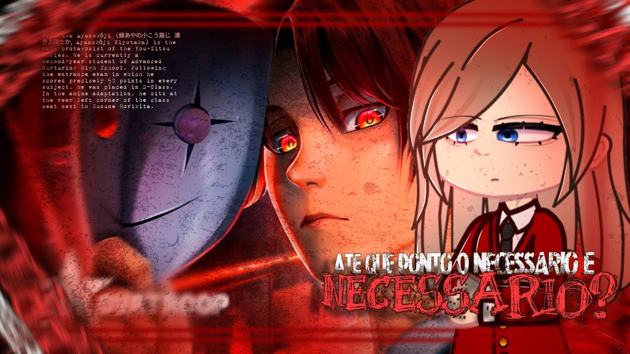 🎭🧠Classroom of the Elite Reage ao ♪ Olhos Vazios | Novatroop | Ayanokoji (Classroom of the Elite)🧠🎭