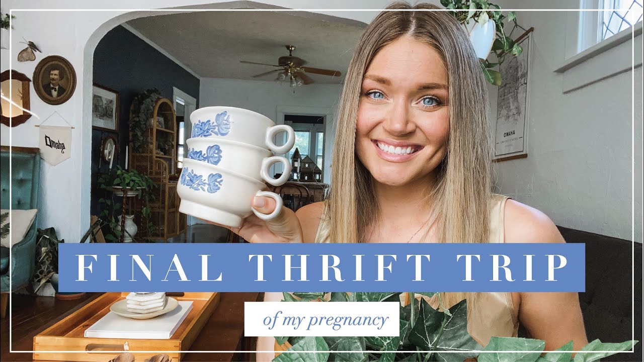 Thrift With Me | Последняя покупка из секонд-хенда за время моей беременности + малышка Айви приб...