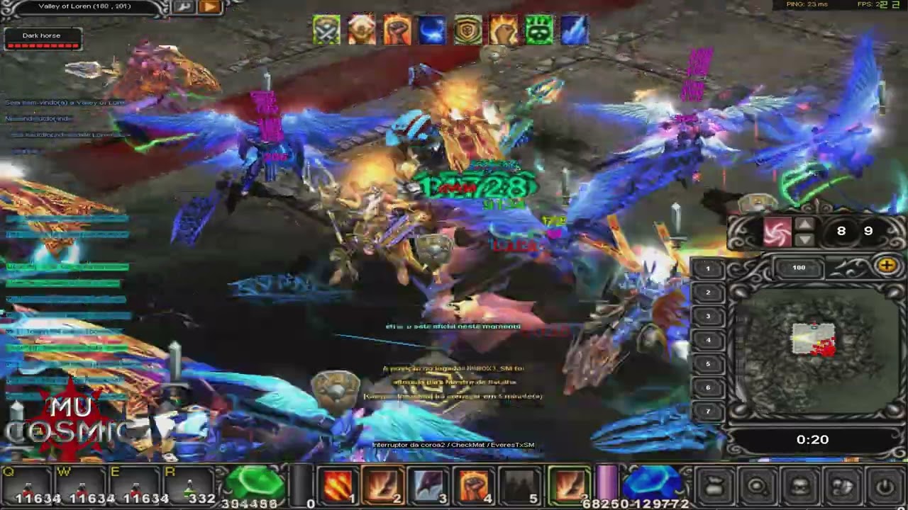 Castle Siege MU COSMIC (23/01/2022) Guild V4NGU4RD