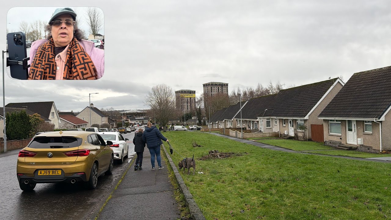 Demolition of the Motherwell towers today 7th December 2025 |#uknews |#motherwelltowerdemolition 
