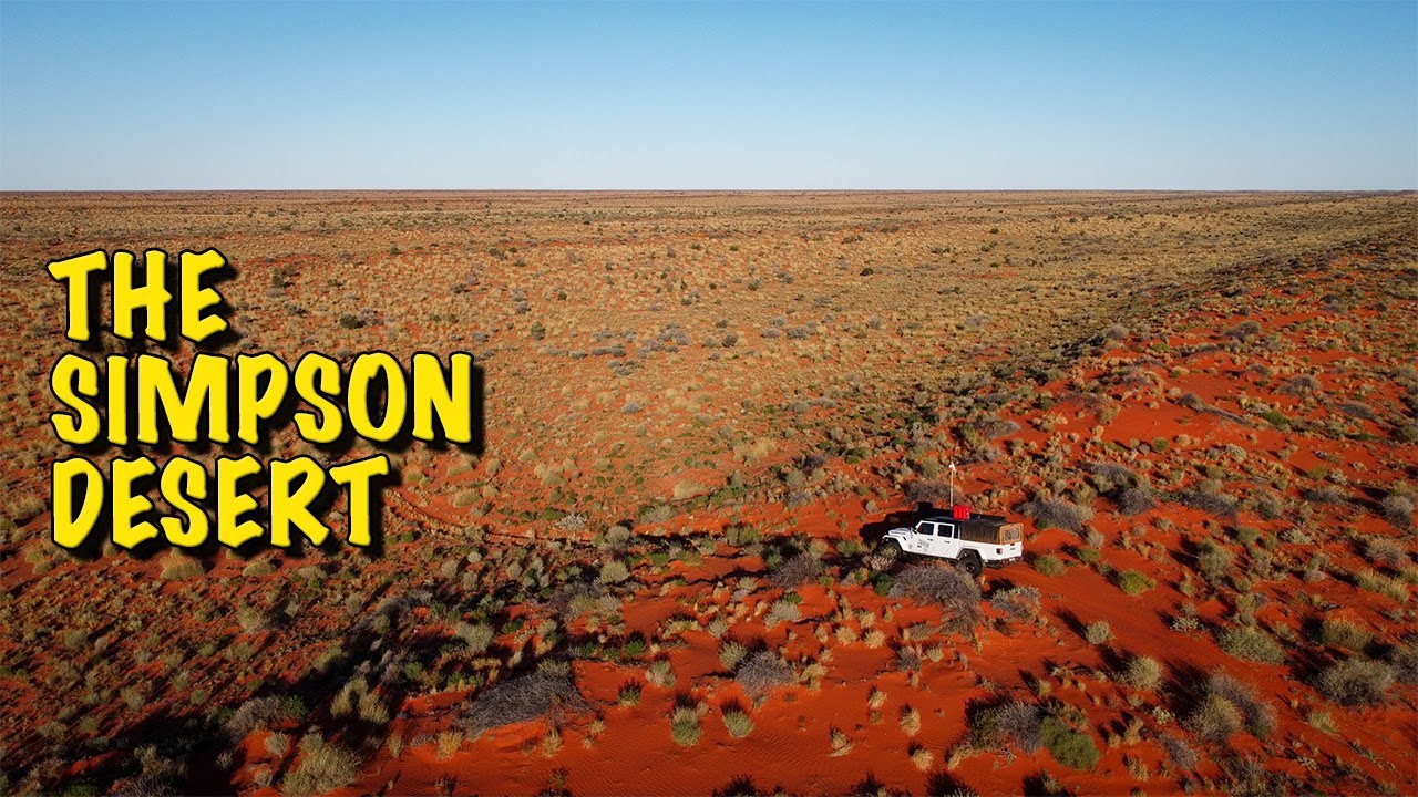 1,300 Sand Dunes in 7 Days All Alone in The Simpson Desert - Jeep Gladiator Around Australia