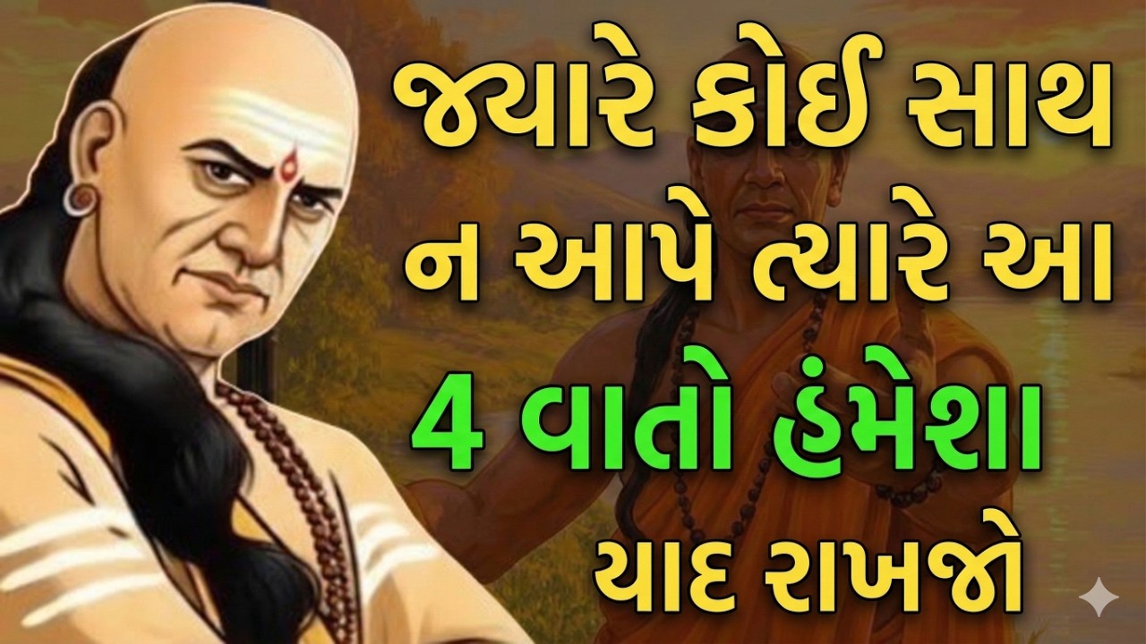 ચાણક્ય નીતિ: જ્યારે બધા તમને છોડીને જાય ત્યારે શું કરવુ? | Chankya Niti Motivational | Chanakya Niti