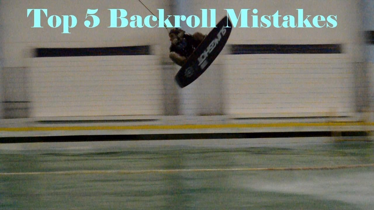 Top 5 backroll mistakes. Best wakeboard tutorial. Бекрол . Топ 5 ошибок.