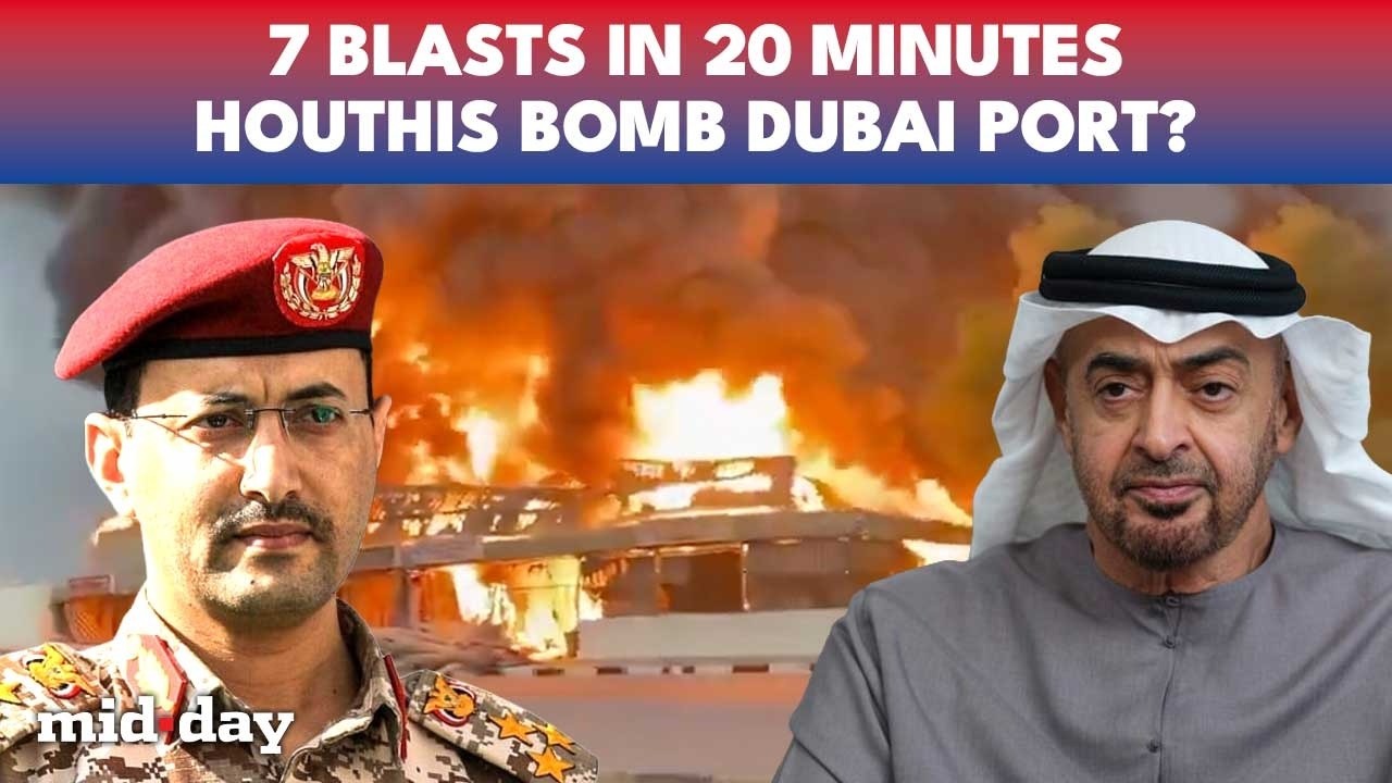 Dubai Under Attack: MASSIVE Blasts Shake Jebel Ali Industrial Zone; Fire Erupts At Strategic Port