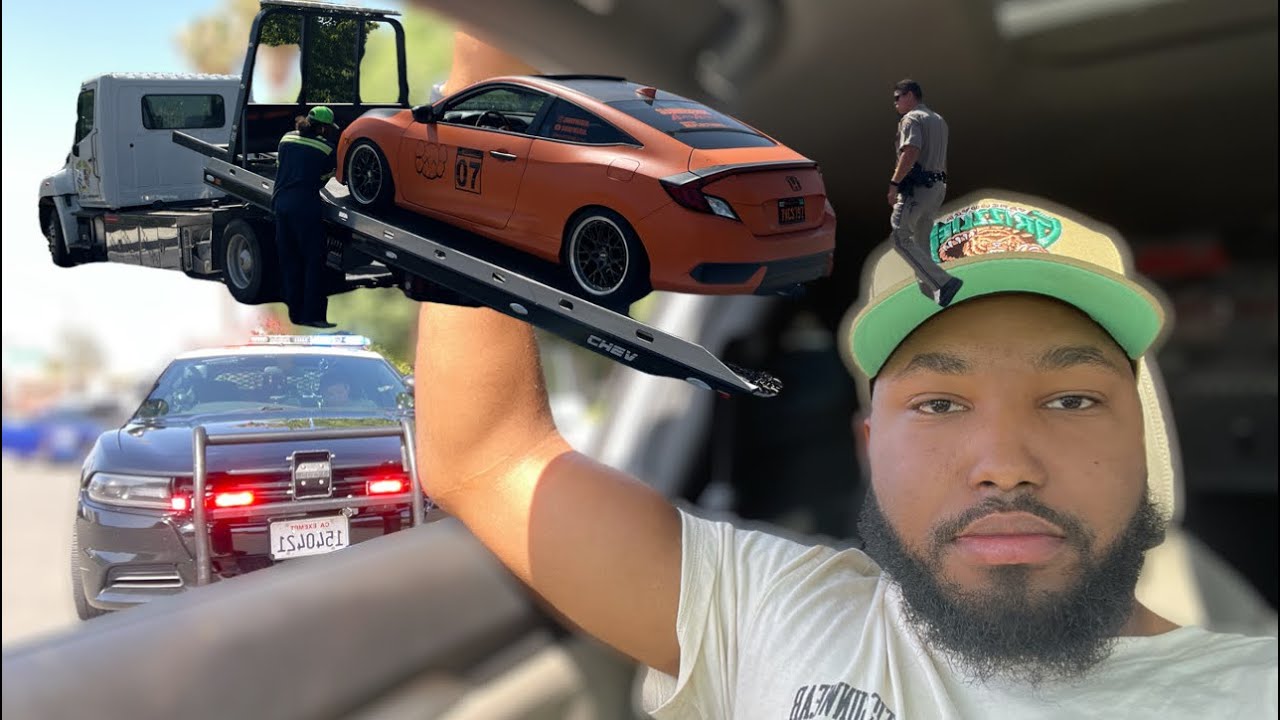 California Highway Patrol Towed My Car & Almost Arrested Me !! Pt 1 another State Ref?!