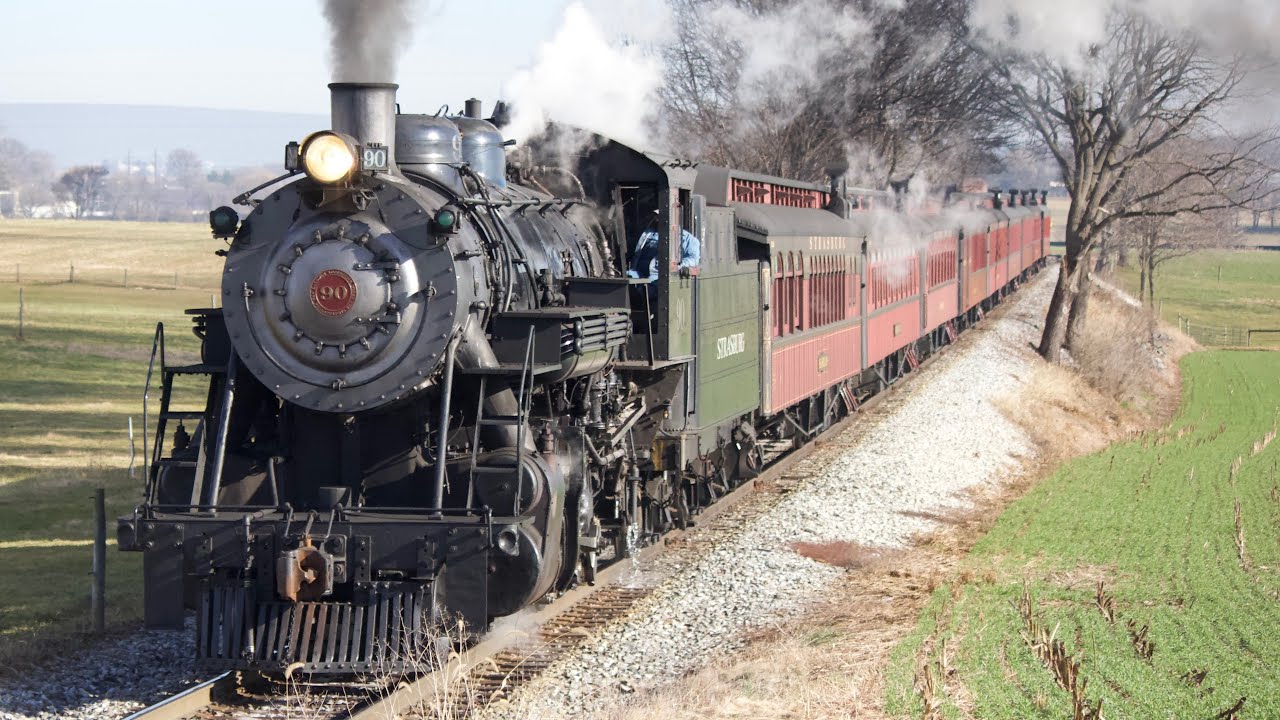 Strasburg Rail Road: Christmas in Paradise with No. 90