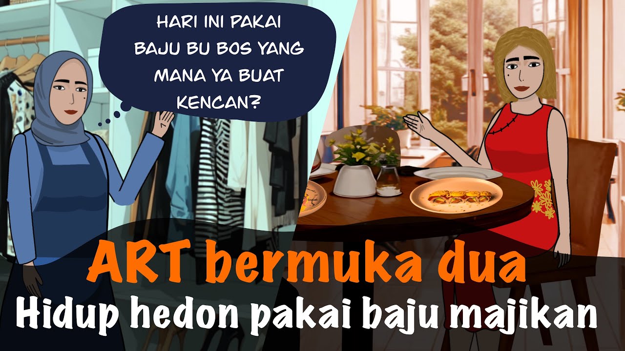 ART BERMUKA DUA, HOBI NONGKRONG DAN FOYA-FOYA #dramaanimasi #animasiazab 