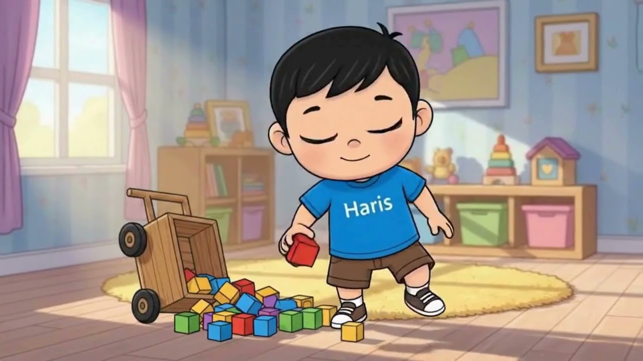 Learn Red Blue Green Yellow Orange|Cube Stacking Fun kids video