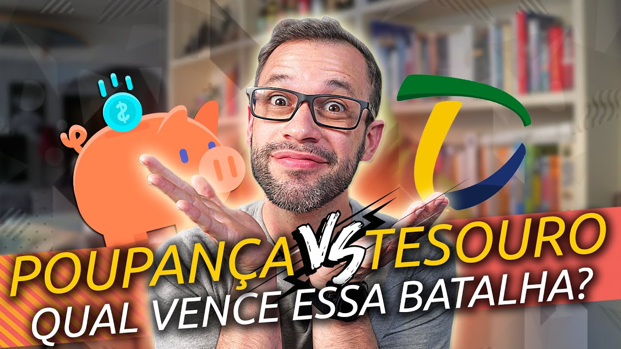 Qual tem MELHOR RENTABILIDADE? TESOURO DIRETO ou POUPANÇA? (VEJA NA PRÁTICA)
