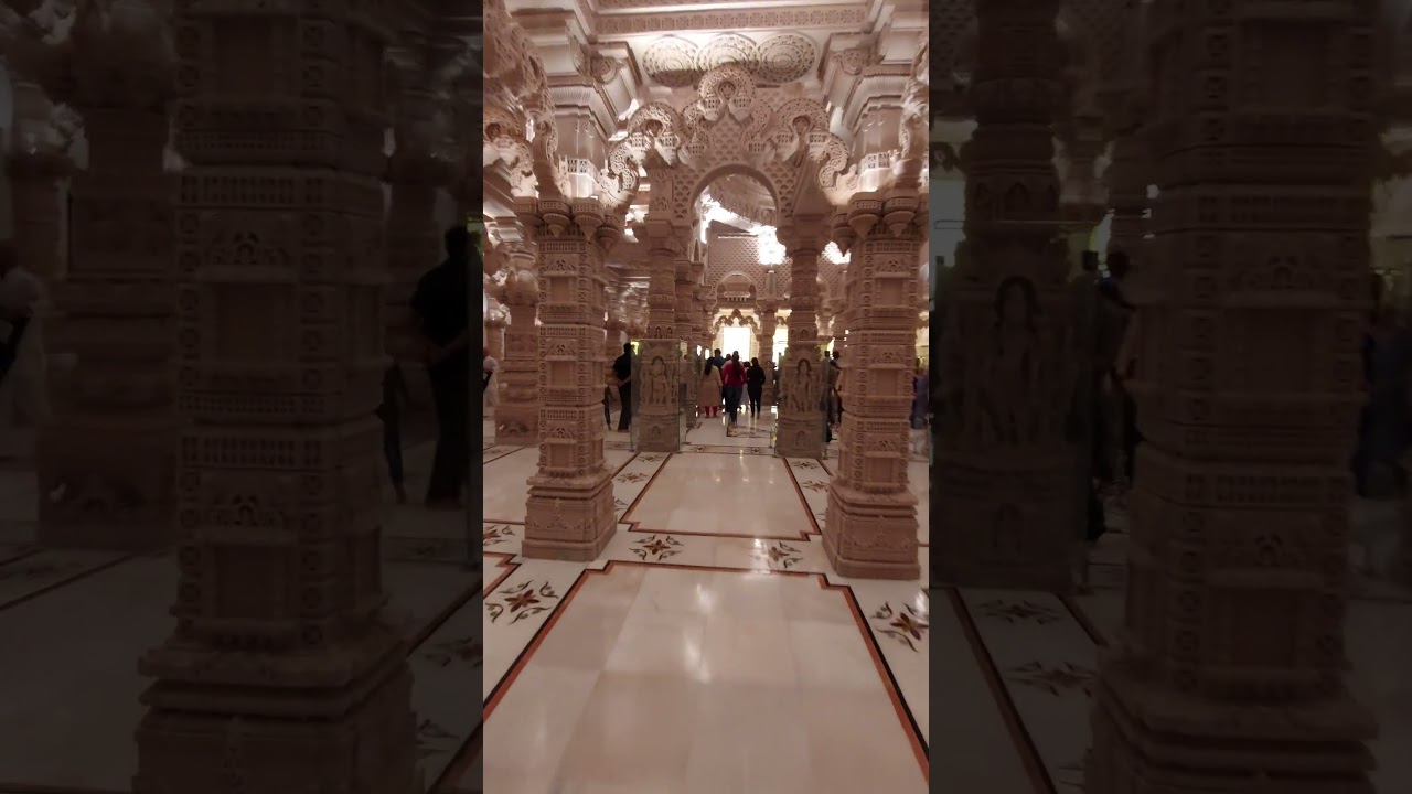 Swaminarayan temple, Tapovan -Nashik.                            #swaminarayan #temple #krisna