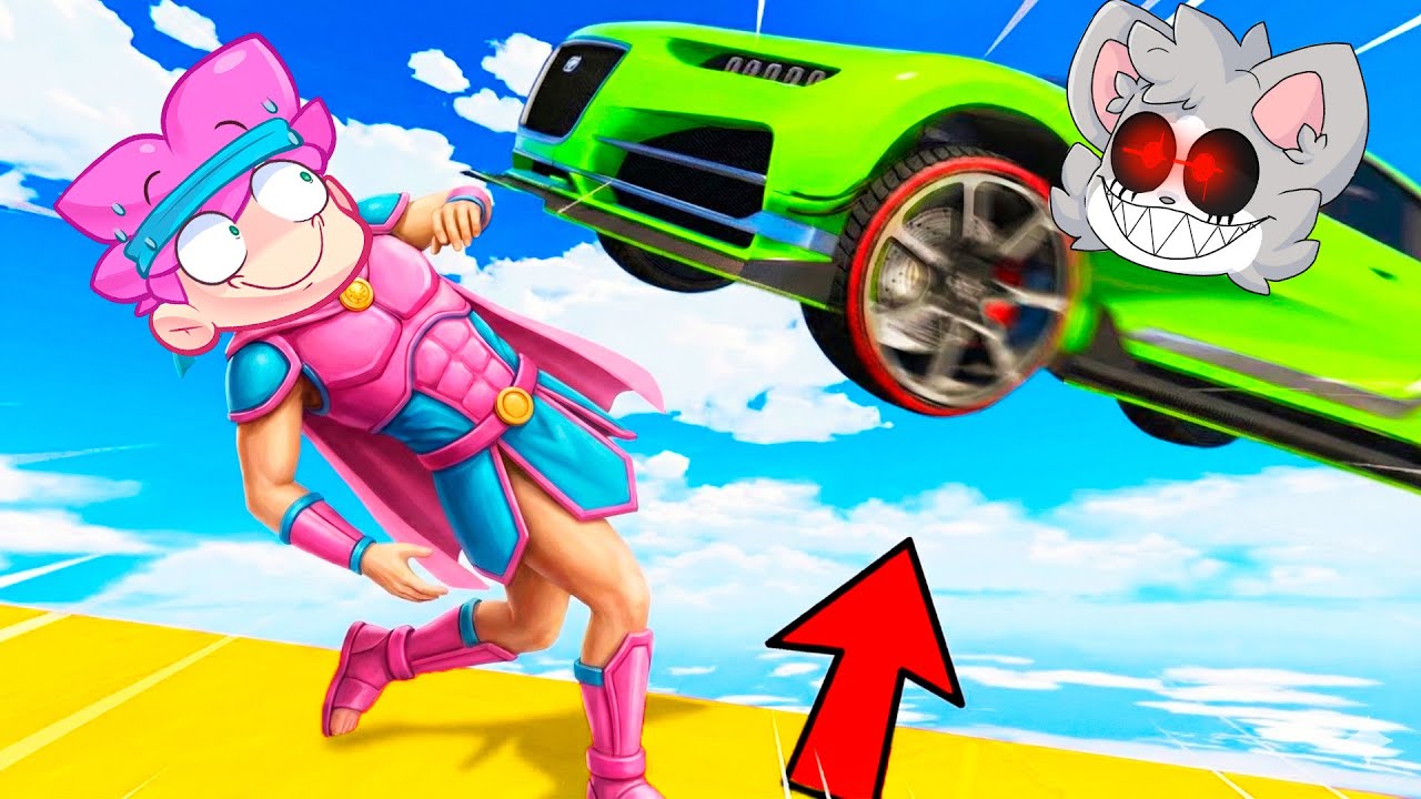 ¡Nadie Sobrevive a los AUTOS MORTALES en GTA! 😱 CORREDOR vs CAZADOR en GTA 5!
