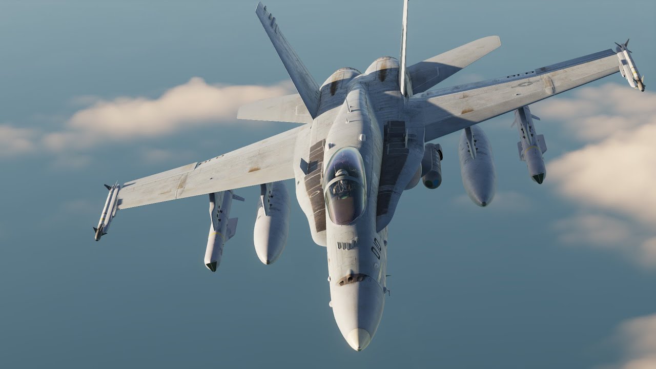 DCS F-18 SLAM-ER | شرح اقوى صاروخ جو ارض باللعبه