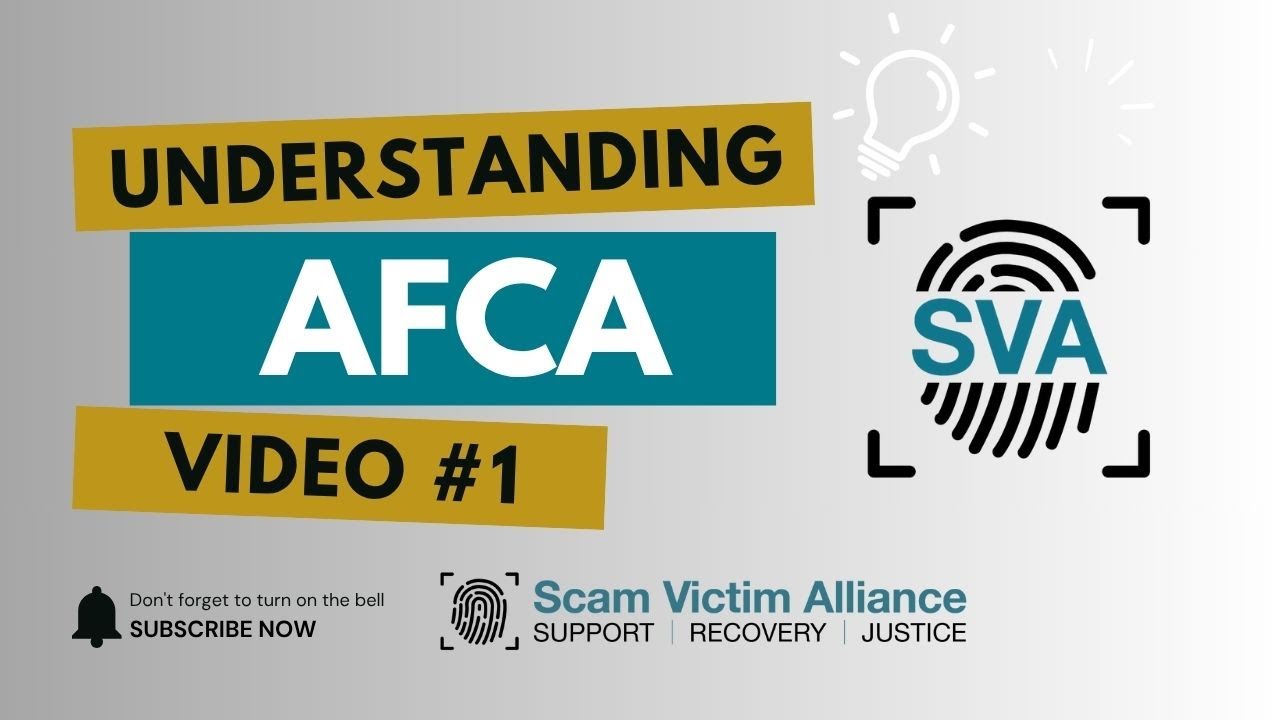 AFCA EXPLAINER #1: Trapped in the AFCA maze? Watch this