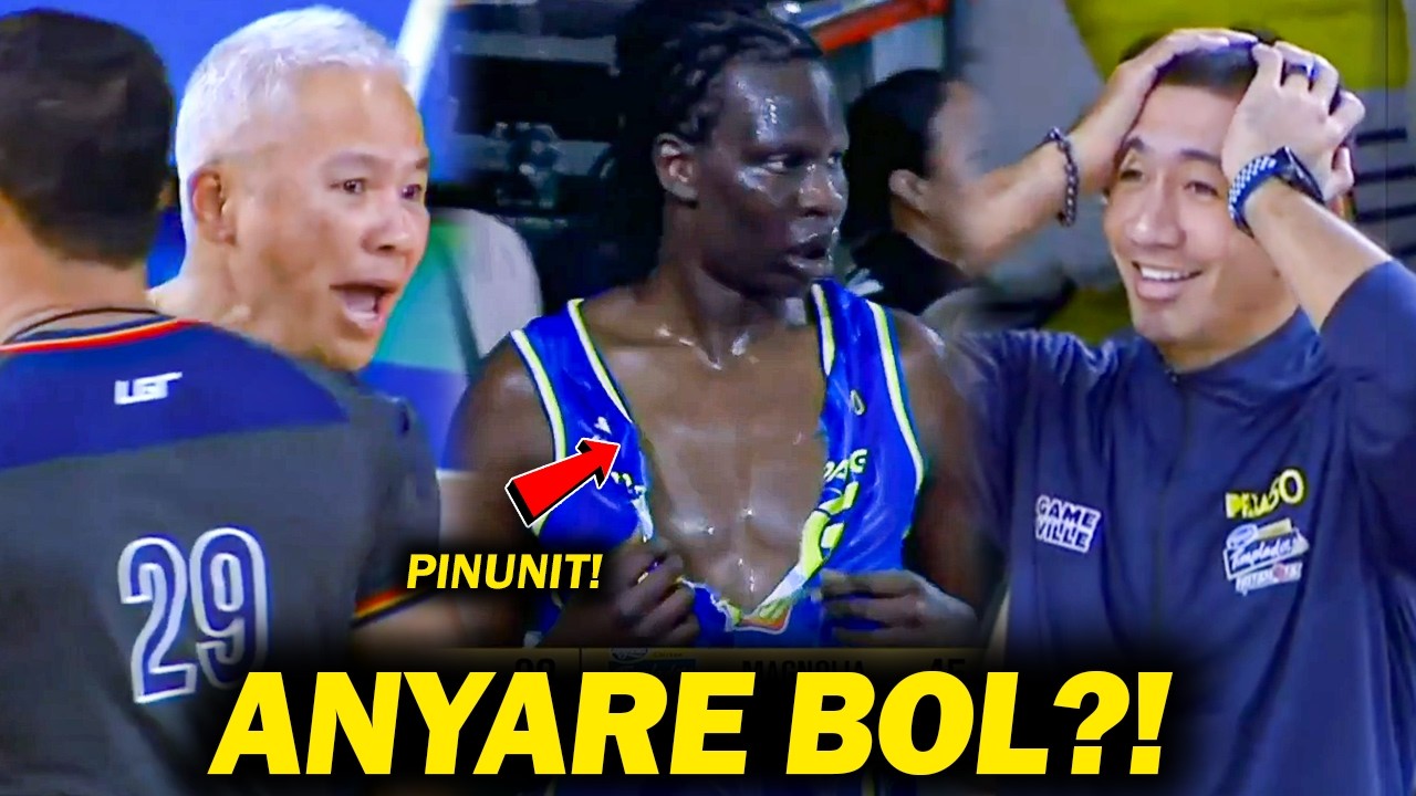 PINUNIT NA NI BOL BOL ang Kanyang Jersey sa Sobrang Galit! Anyare sa TNT, Panalo Magnolia!