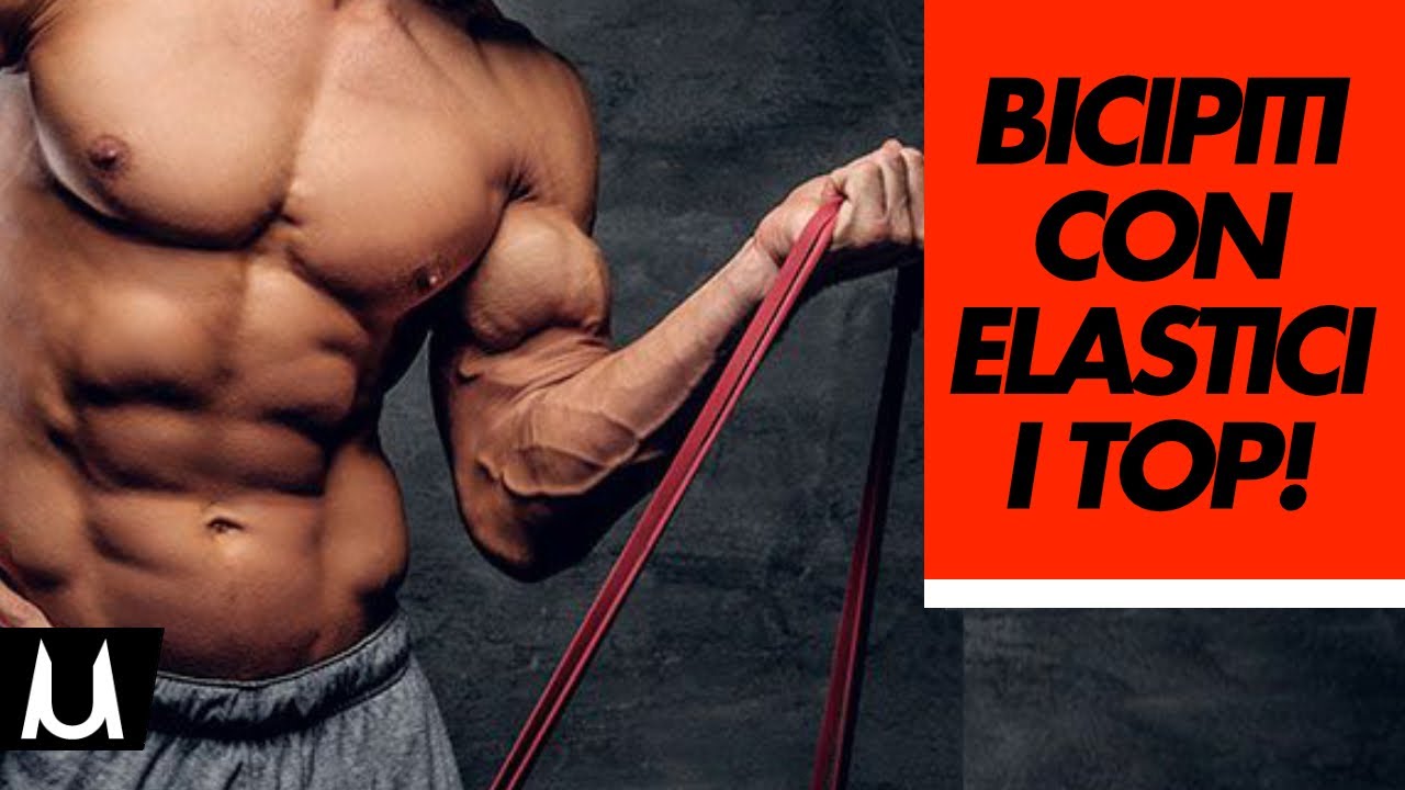 3 Esercizi Super per i Bicipiti con Elastici