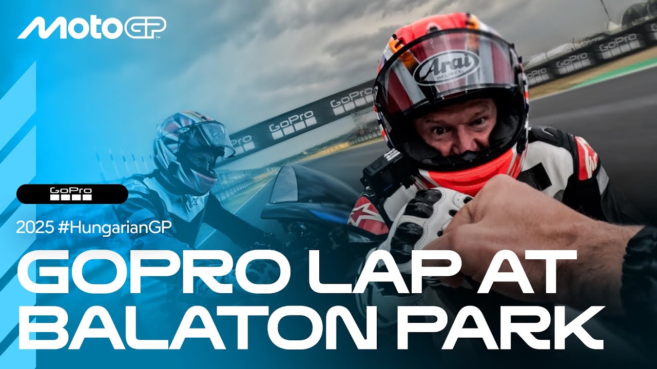 The first lap around Balaton Park! 🤩 | @GoPro Lap With Simon Crafar 
