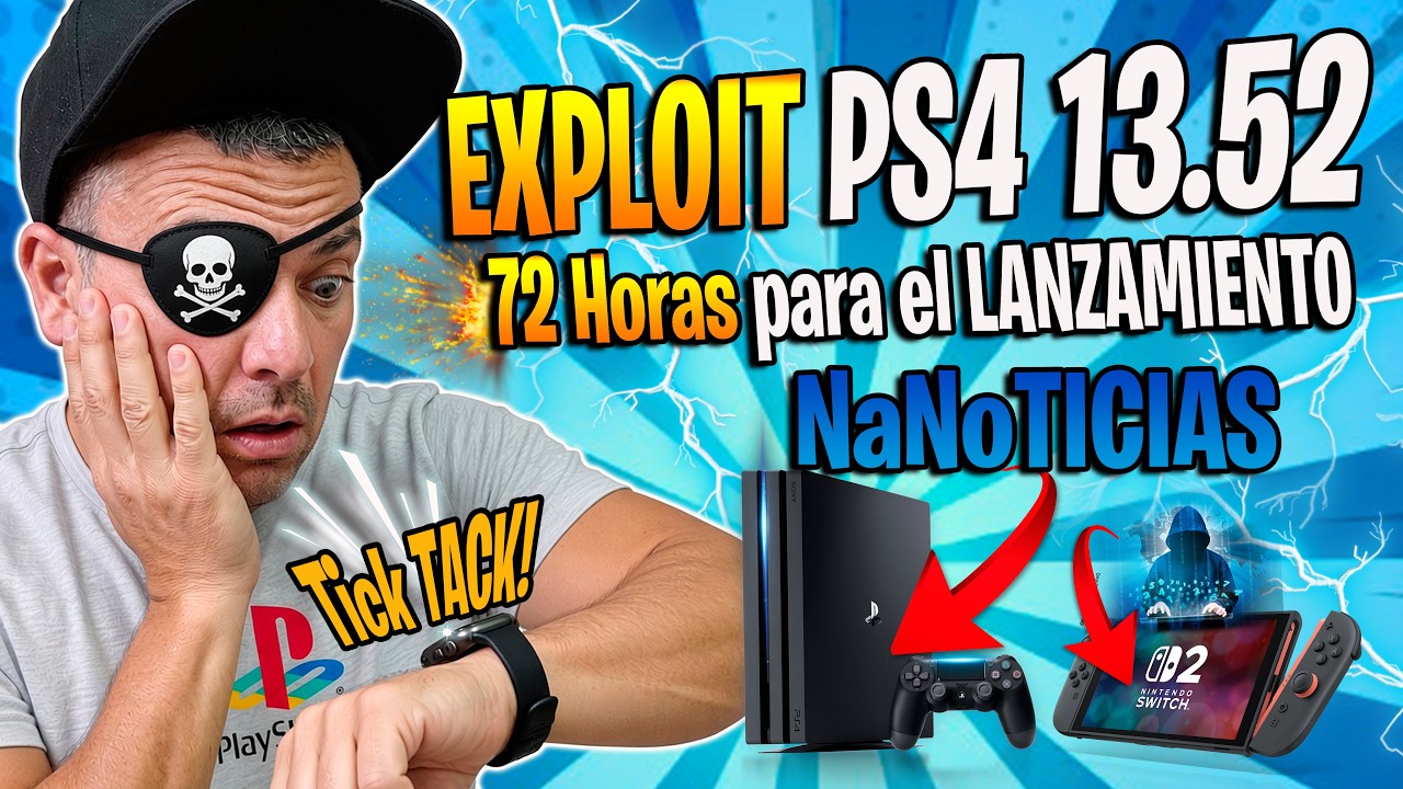 Vete Preparando - Solo 72H para el EXPLOIT de PS4 - Gezine HACk con NOentiendo! Hacker FAKE CAZADO!