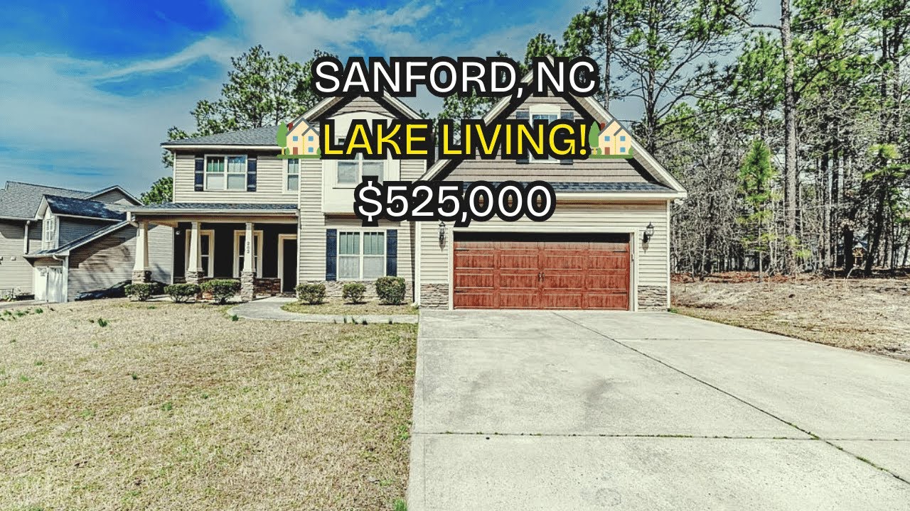 🏡 Carolina Lakes Home Tour | Lake Living Near Ft. Bragg for Military PCS & Families!🌊