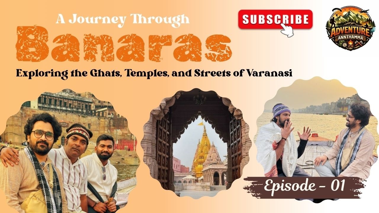 Varanasi Travel Vlog 2026 - Episode 01 | My First Day in Kashi👉 ಕಾಶಿಯಲ್ಲಿ ನನ್ನ ಮೊದಲ ದಿನ 🙏✨