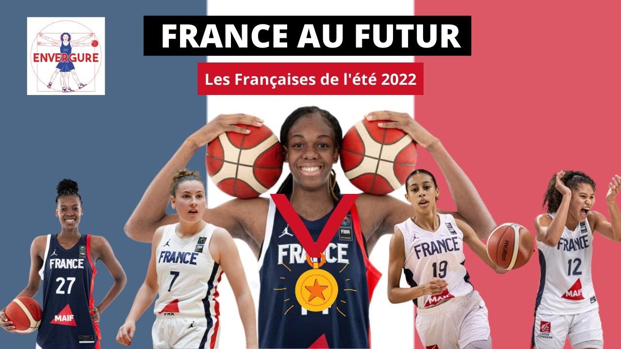 Dominique Malonga et les meilleurs jeunes basketteuses françaises