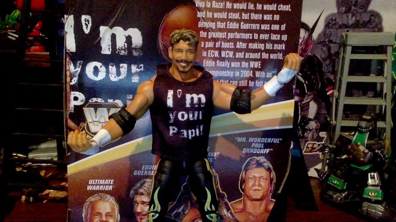 WWE Elite Legends Series 8 Eddie Guerrero Figure Review