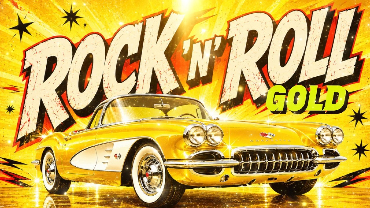 💛 ROCK &rsquo;N&rsquo; ROLL Forever | GOLD Dance Hits (1950s American Rock & Roll Collection)