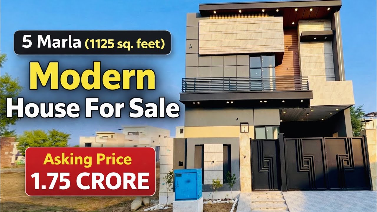 Watch Complete Video | 5 Marla House For Sale | Citi Housing Gujranwala | #houseforsale #gujranwala 