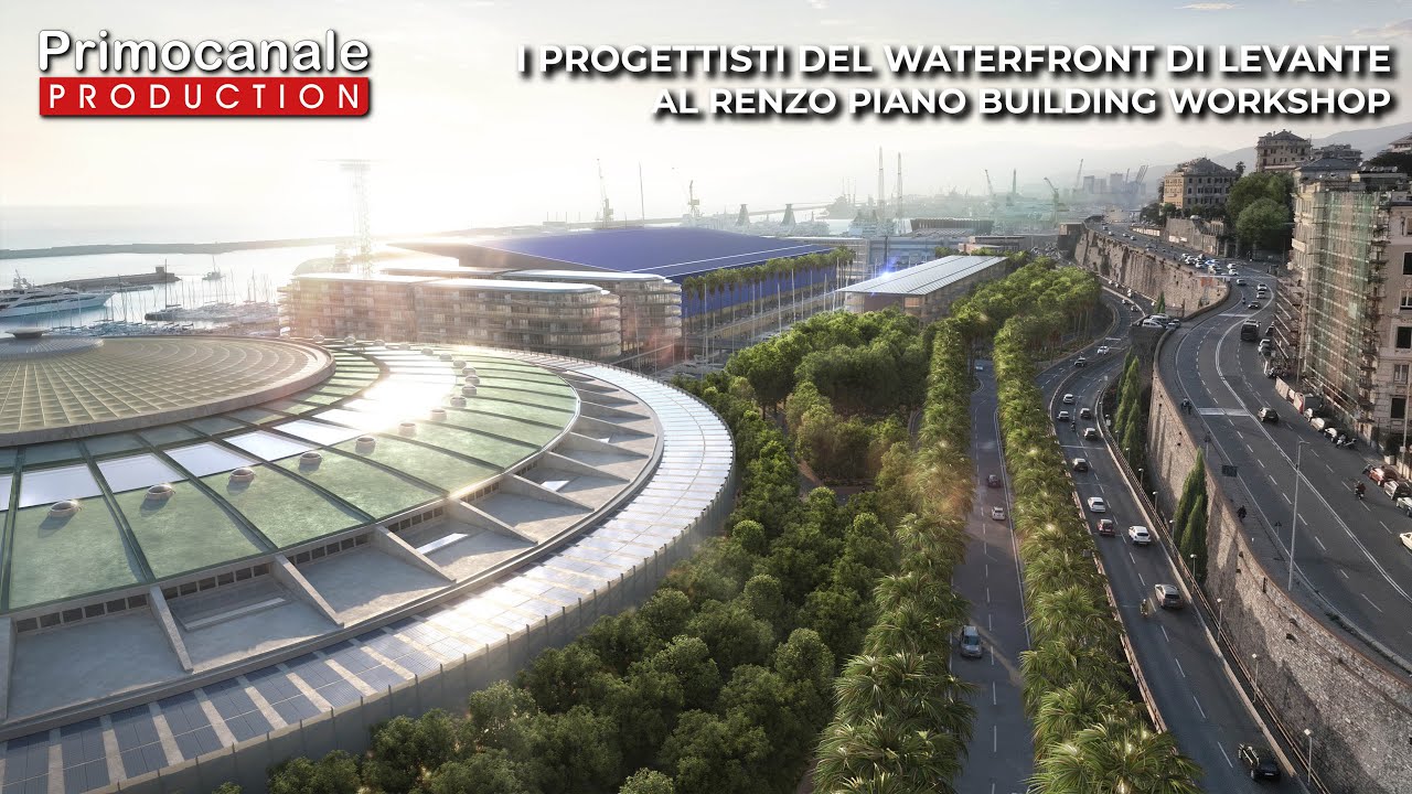 i progettisti del Waterfront di levante al Renzo Piano Building Workshop
