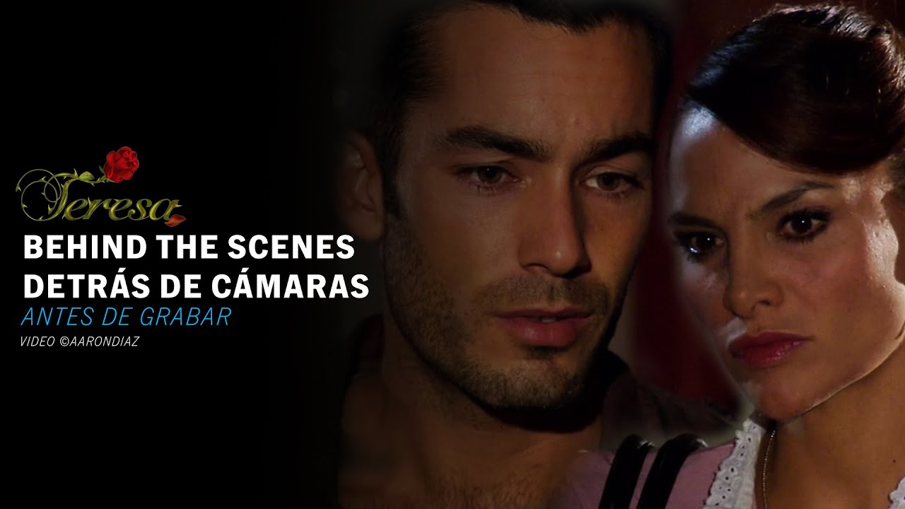 TERESA Detrás de Camaras: Aaron Diaz y Fabiola Campomanes