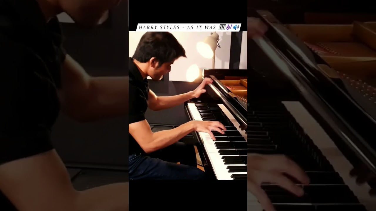 I bet you've never seen a piano cover of "As It Was" like this one 😎🎹