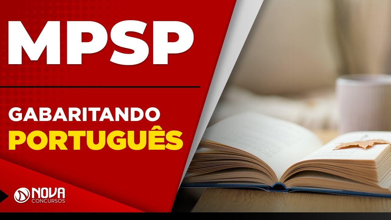 Concurso MP SP - Gabaritando Português