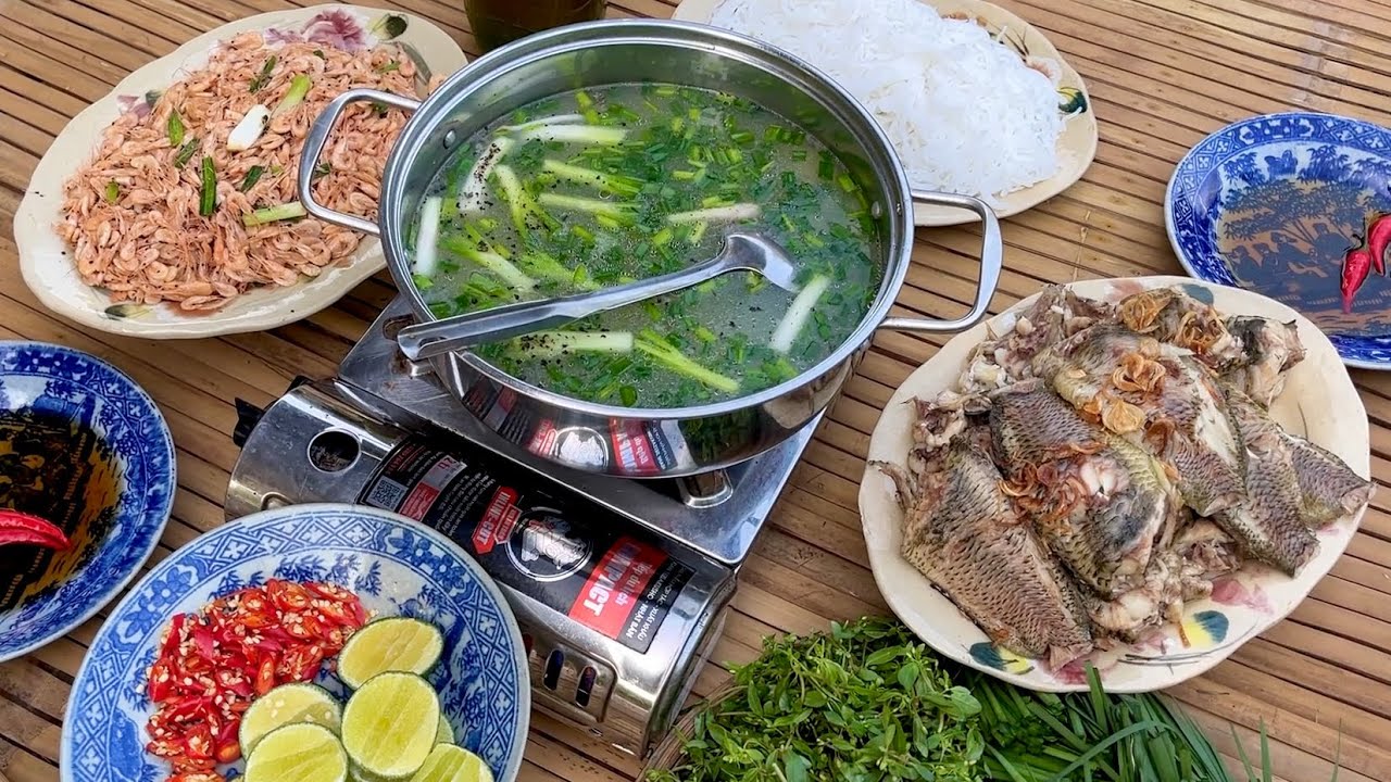 Đặc sản quê Cháo Cá Rô Đồng rau Đắng Đất, Đọt Choại 