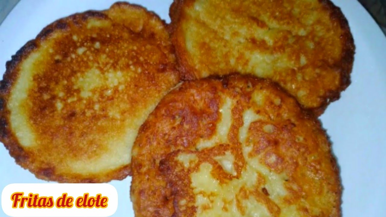 COMO HACER FRITAS DE ELOTE EN LICUADORA