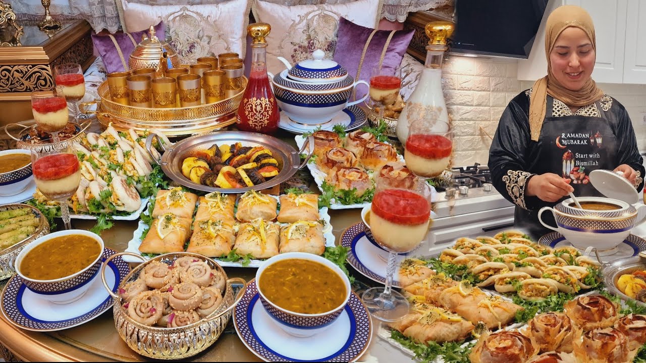 بلا حيرة👌كوني متميزة في اول يوم رمضان بشهيوات إقتصادية من المملحات حتى للتحلية والعصائر والسحور  😋