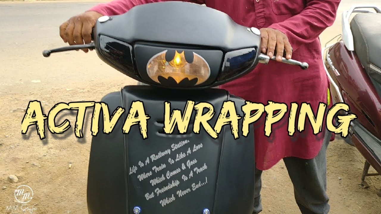 Old Activa  Wrapping