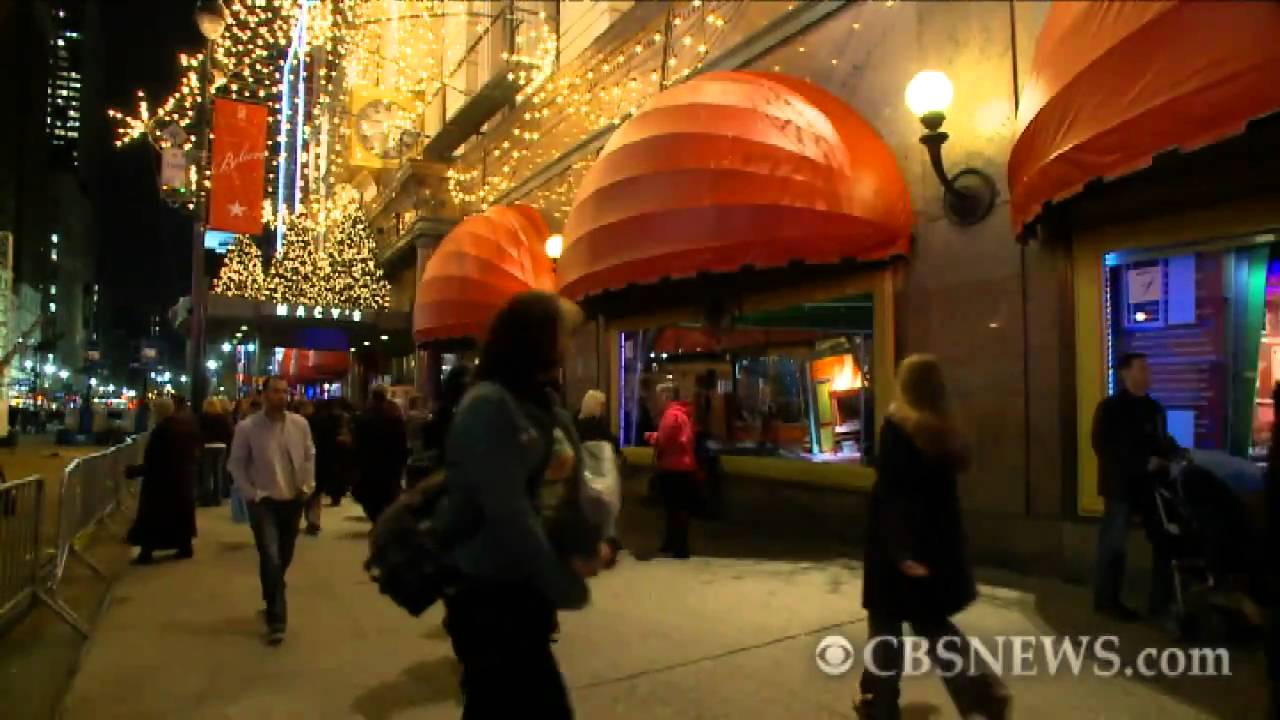 Storefronts Dress Up Windows for the Holidays