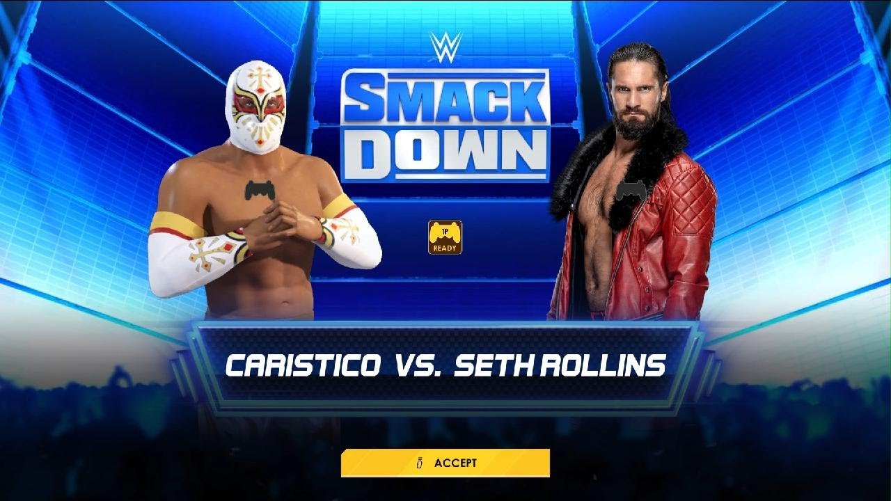 WWE 2K22 - Caristico vs Seth Rollins