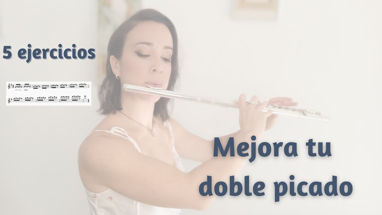 Mejora tu DOBLE PICADO en la FLAUTA TRAVERSA con 5 EJERCICIOS || Segunda parte