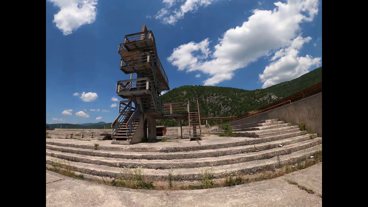 Vožnja biciklom kroz Drvar - Time Warp (Gopro hero 8 black)