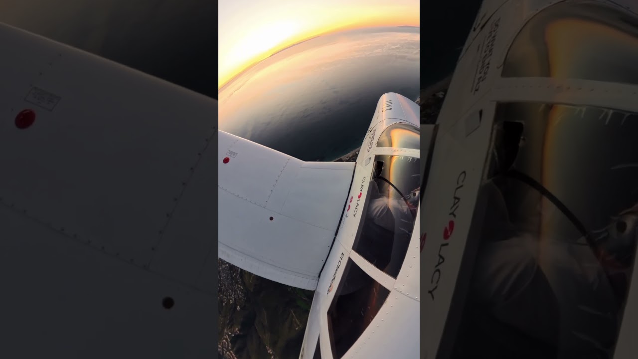 Turning North Over The Beach  