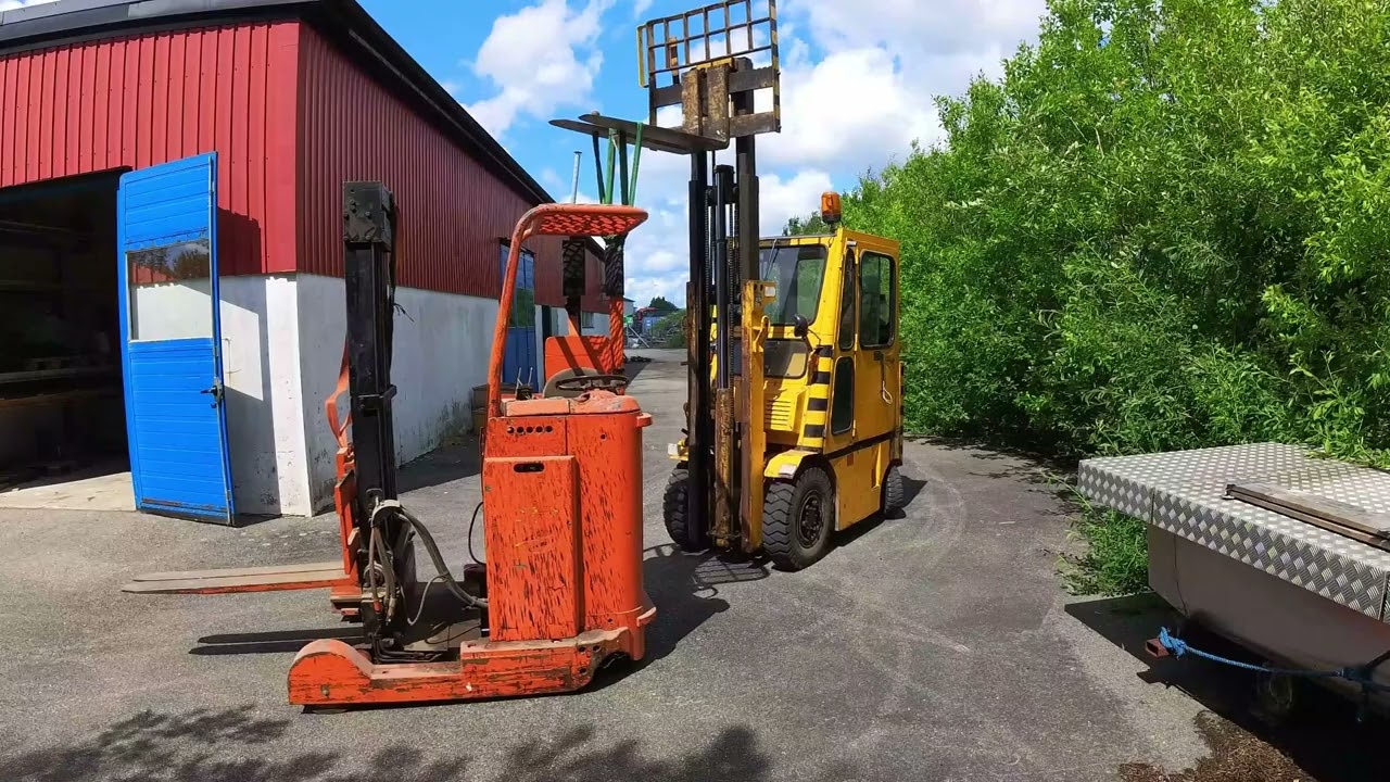 Den där trucken måste bort från förrådet