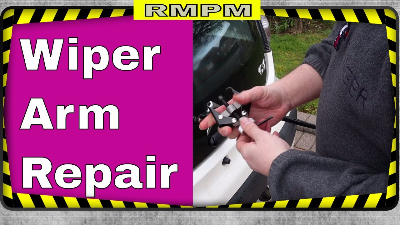 Rear Wiper Blade Arm Removal and Refit