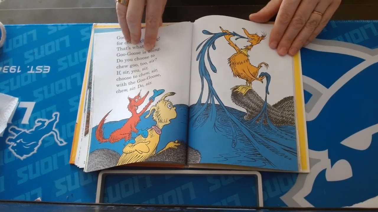 Story time with Nana.pies2015, (early readers) Fox in Socks