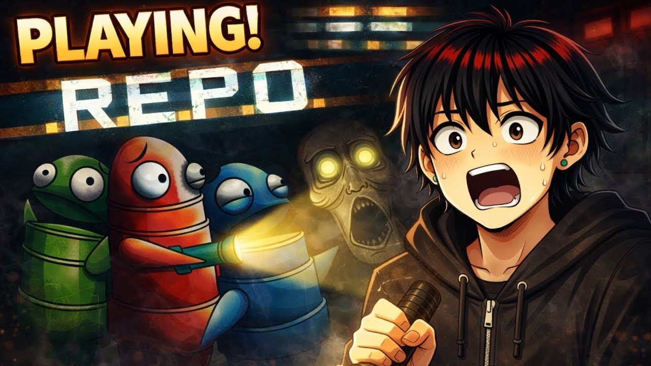 “Playing REPO With Friends Was a BAD Idea 😱”  || DAY 22 OF 30 DAYS 🔴 ||