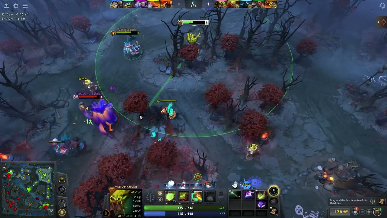 Dota2 Dota 2 haha Hero VENOMANCER is support happy so much haha #dota2 #warcraft  #gamer #warcraft