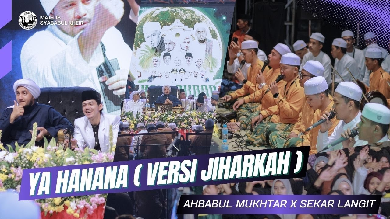 YA HANANA (Versi Jiharkah) | Hadroh Ahbabul Mukhtar x Sekar Langit | Majelis Syababul Kheir