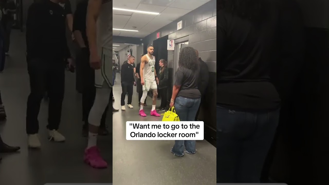 Jayson Tatum went to get X-rays done right after Game 1 was over 😳
