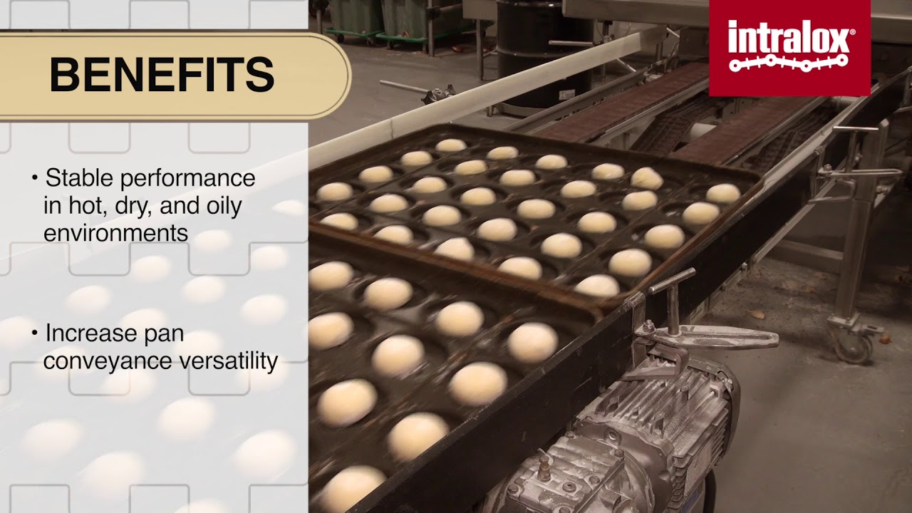 Intralox ProTrax™ Magnetic Conveyor Belt