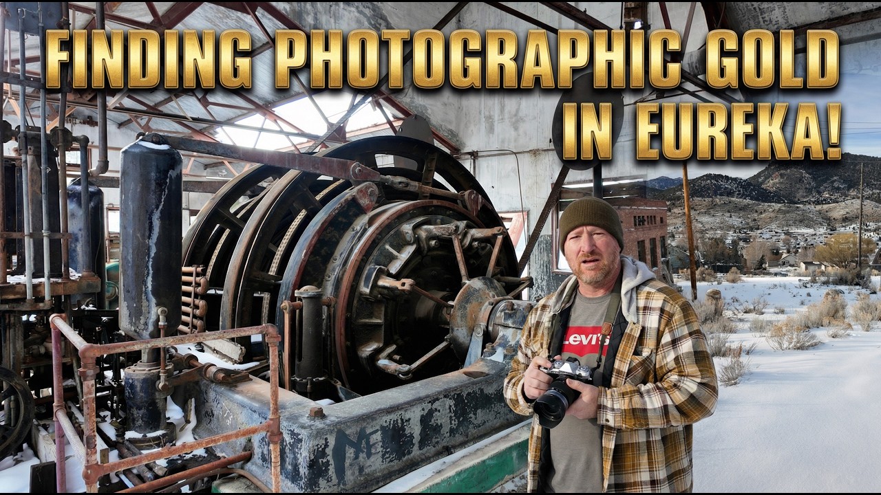 Exploring a Historic Mining Town in Stunning Black & White!